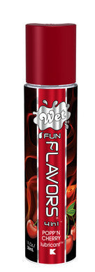 Wet Fun Flavors 4 in 1 -  Poppn Cherry - 1 Oz.