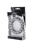Meridian 2-inch Stainless  Steel Beaded Cockring