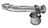 T-Style Cock Ring With Ball Divider