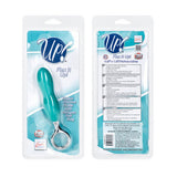 Flex It Up Pliable Silicone  Probe with Designer Pull Ring - Teal