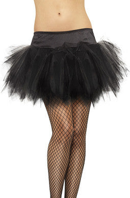 Tutu Frilly - Black - One Size