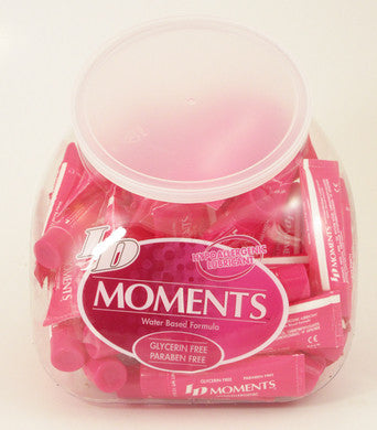 Id Moments Water-based  Lubricant - 12g Tubes -  72 Pieces Jar