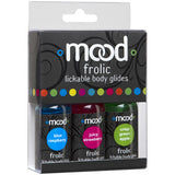 Mood Frolic Lickable Body  Glides - 3 Pack