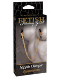 Fetish Fantasy Gold Chain  Nipple Clamps - Gold