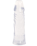 Crystal Jellies 6-Inch Cock - Clear