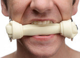 Silicone Bone Gag - White