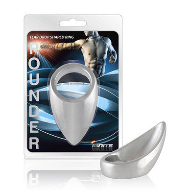 Pounder Tear Drop Shaped Ring  - 1.5-inch