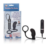 Dr. Joel Kaplan 10-function  Prostate Massager and Ring -  Black