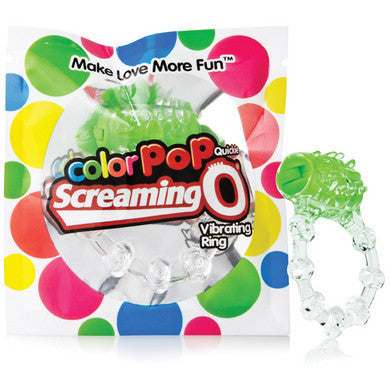 Color Pop Quickie Screaming O  - Green - 12 Count Box