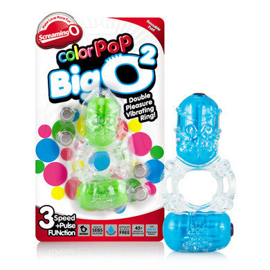 The Screaming O Color Pop Big  - O 2 Assorted Colors - Each