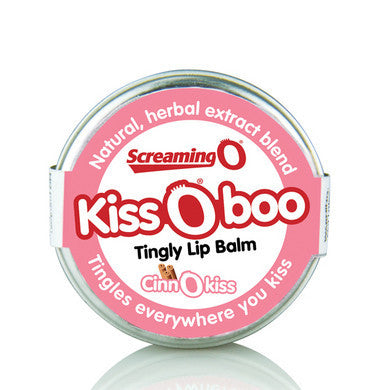 Screaming O Kissoboo - Tingly  Lip Balm - Cinnamon - 24  Count Display