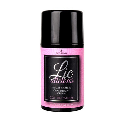 Lic-o-licious Oral Delight  Cream - Cotton Candy -  1.7 Oz.