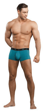 Bamboo Pouch Enhancer Short -   Teal - Medium