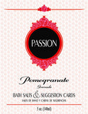 Passion Suggestion Cards Bath Set - Strawberry