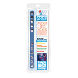 Cocky Boys Leather Code Band  - Light Blue - Oral