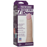 Vac-u-lock 7-inch Ur3 Thin  Dong - White