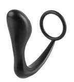 Anal Fantasy Collection Ass-Gasm Cockring Plug - Black