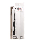 Adam And Eve Teardrop Duo Balls - Black
