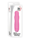 Adam And Eve Silicone Diamond Darling - Pink