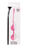 Adam And Eve Teardrop Duo Balls - Pink