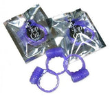 Purple Vibrating Cock Ring