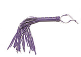 The Disciplinarian Riveted Flogger - Purple