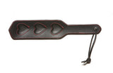 Queen of Hearts Paddle - Black