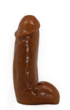 Hard Steel 6-Inch Cock - Brown