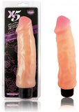 X5 - 9 inch Vibrating Cock - Natural