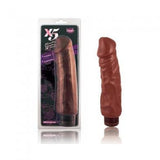 X5 - 9 inch Vibrating Cock - Brown