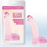 Ding Dong 5-Inch Dildo - Pink