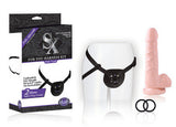 For You Harness  Beginners Kit With 7-Inch Cock