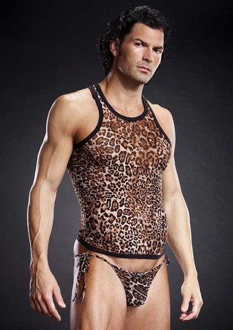 Pro-Mesh Racerback Tank - Leopard - Large/Extra Large