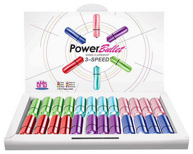 Power Bullet  Display Color  24 Piece 3-speed