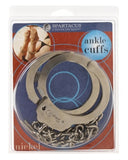 Ankle Cuffs Nickel Coated Steel Double Lock