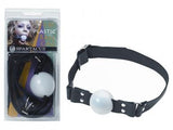 Ball Gag- Hard Plastic Ball- D Ring
