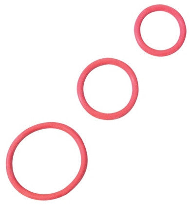 Red Rubber C Ring Set