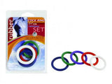 Rainbow Rubber C Ring 5 Pack  1.25 Inch