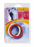 Rainbow Rubber C Ring Pack - 1.5 Inch