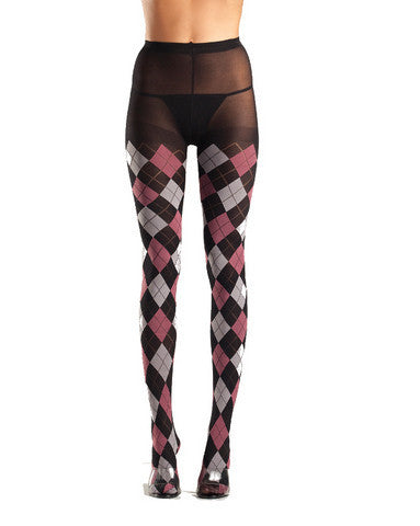 Argyle Tights - One Size
