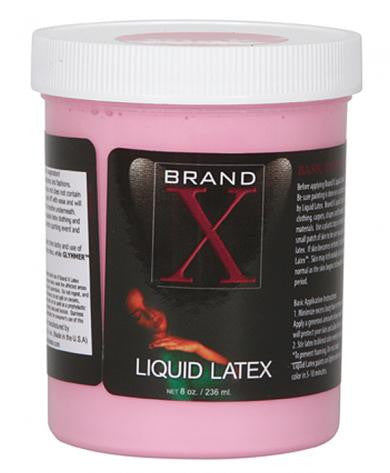 Brand X Liquid Latex - Pink - 8 oz.