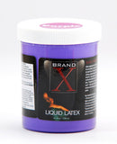 Brand X Liquid Latex - Purple - 8 oz.