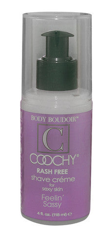 Coochy Rash Free Shave Creme - Feelin Sassy - 4 oz.