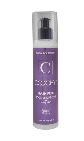 Coochy Rash Free Shave Creme - Feelin Sassy - 8 oz.