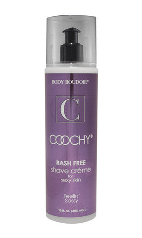 Coochy Rash Free Shave Creme - Feelin Sassy - 16 oz.