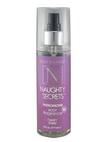 Naughty Secrets Pheromone Body Spray - Feelin Sassy - 6 oz.