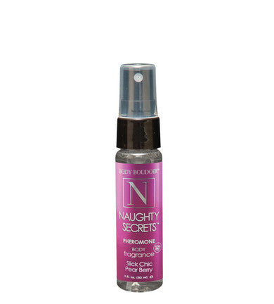 Naughty Secrets Pheromone Body Fragrance - Slick Chic Pear Berry - 1 oz.