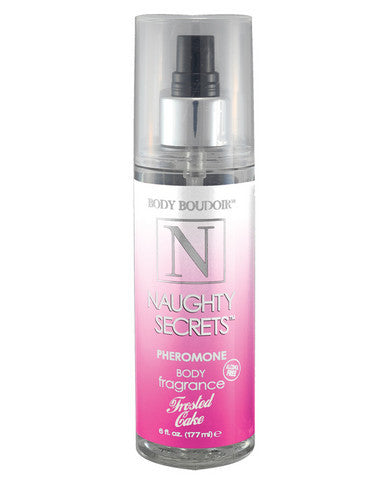 Naughty Secrets Pheromone Body Fragrance - Frosted Cake - 6 oz.