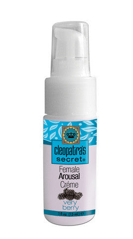 Cleopatra's Secret Female Arousal Creme - Very Berry - 1 oz.