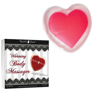 Hearts Desire Warming Body Massager - Red